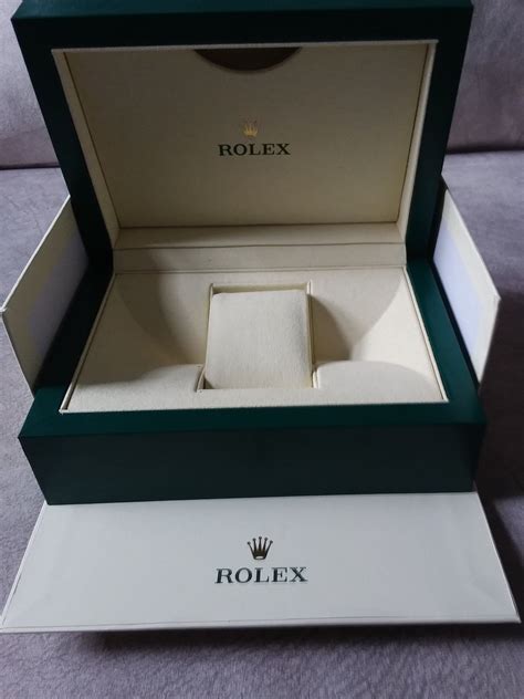 box and papers rolex|empty rolex watch box.